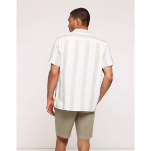 Camisa Manga Corta Caqui - Isino