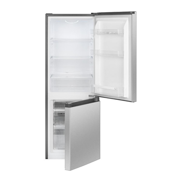 Réfrigérateur et congélateur 175L inox Bomann KG 322.1 inox