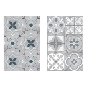 Sticker carrelage effet ciment