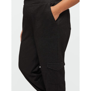 Fiorella Rubino - Pantalones joggers cargo - Negro