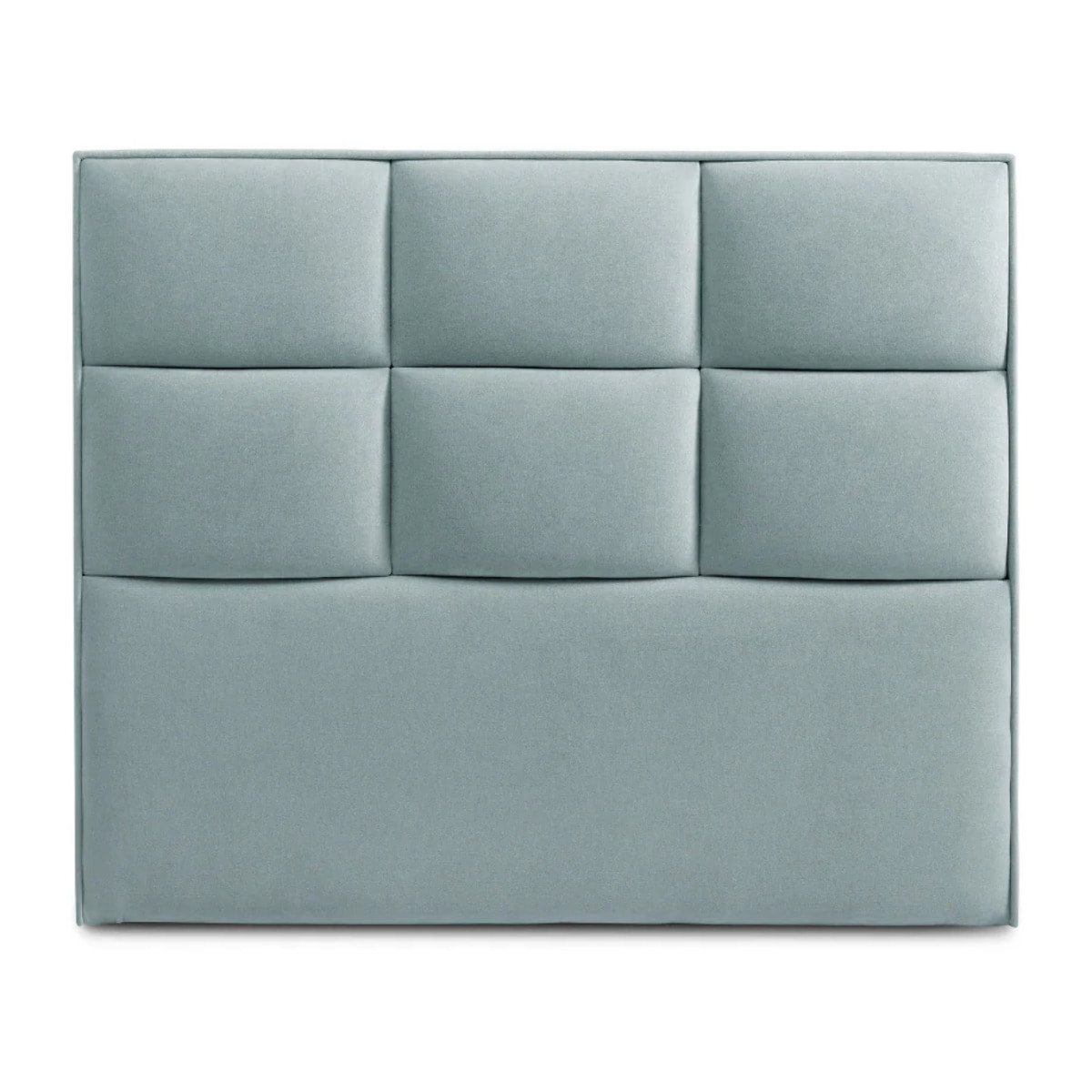 Cabecero de madera tapizado en tela para cama de 105 115x132