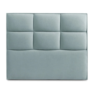 Cabecero de madera tapizado en tela para cama de 105 115x132