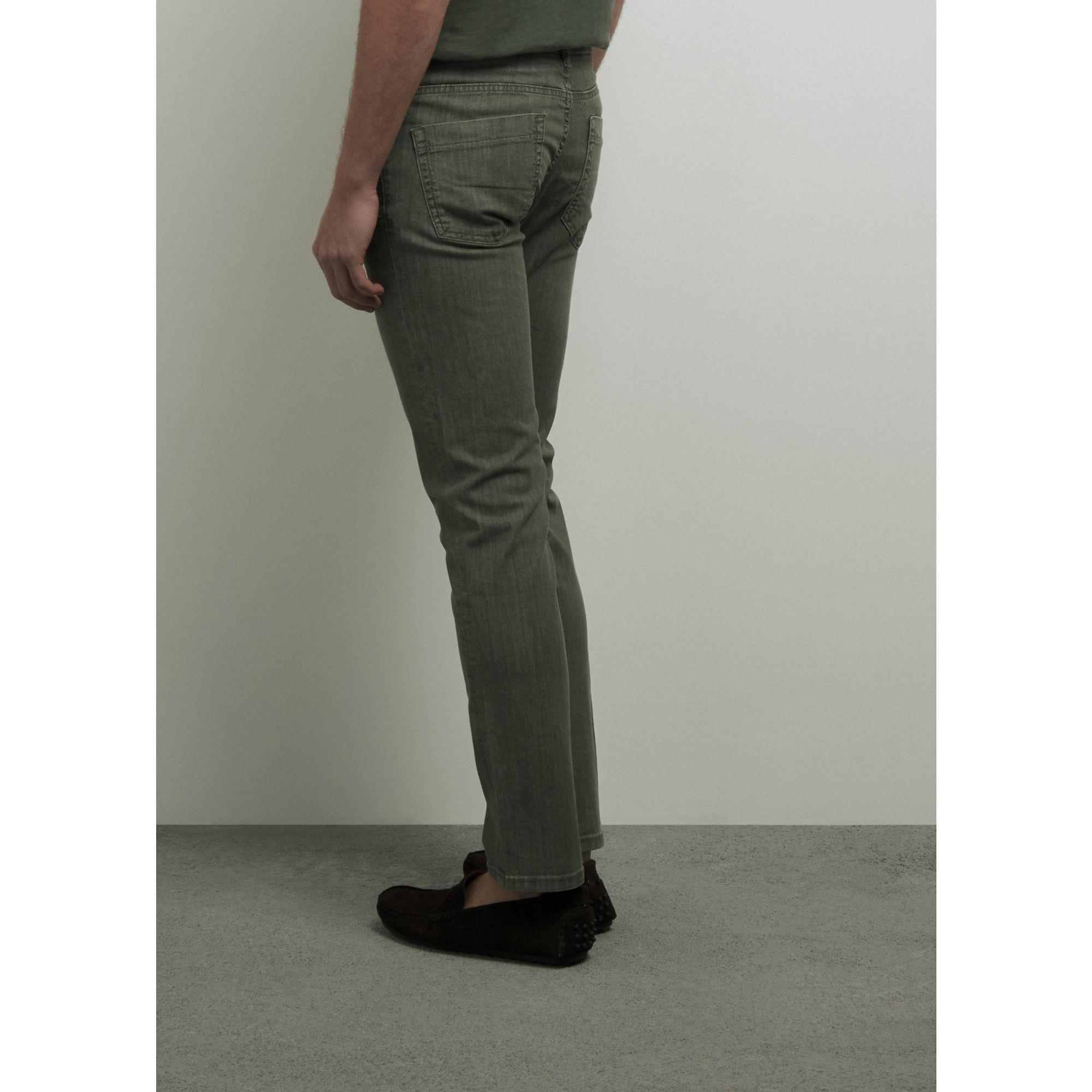 JEANS VERDE CHIARO CONBIPEL