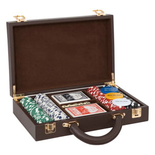 Jeu de poker Jule 30x21x10cm