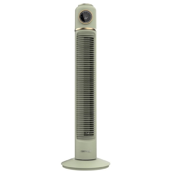 Ventilador de torre EnergySilence 1090 Skyline Retro Smart Green Cecotec