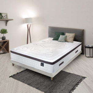 Colchón Viscografeno Muelles Ensacados Quality Grafeno, Altura 30 cm