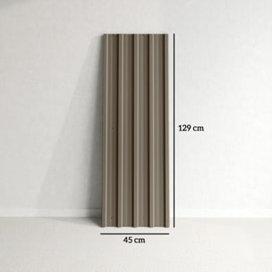 12x Paneles para Tejado de Acero Galvanizado, Chapas Perfiladas de Techo 7m², para Caseta de Herramientas, Cobertizo, Garaje, Exterior, 129x45cm, Marrón