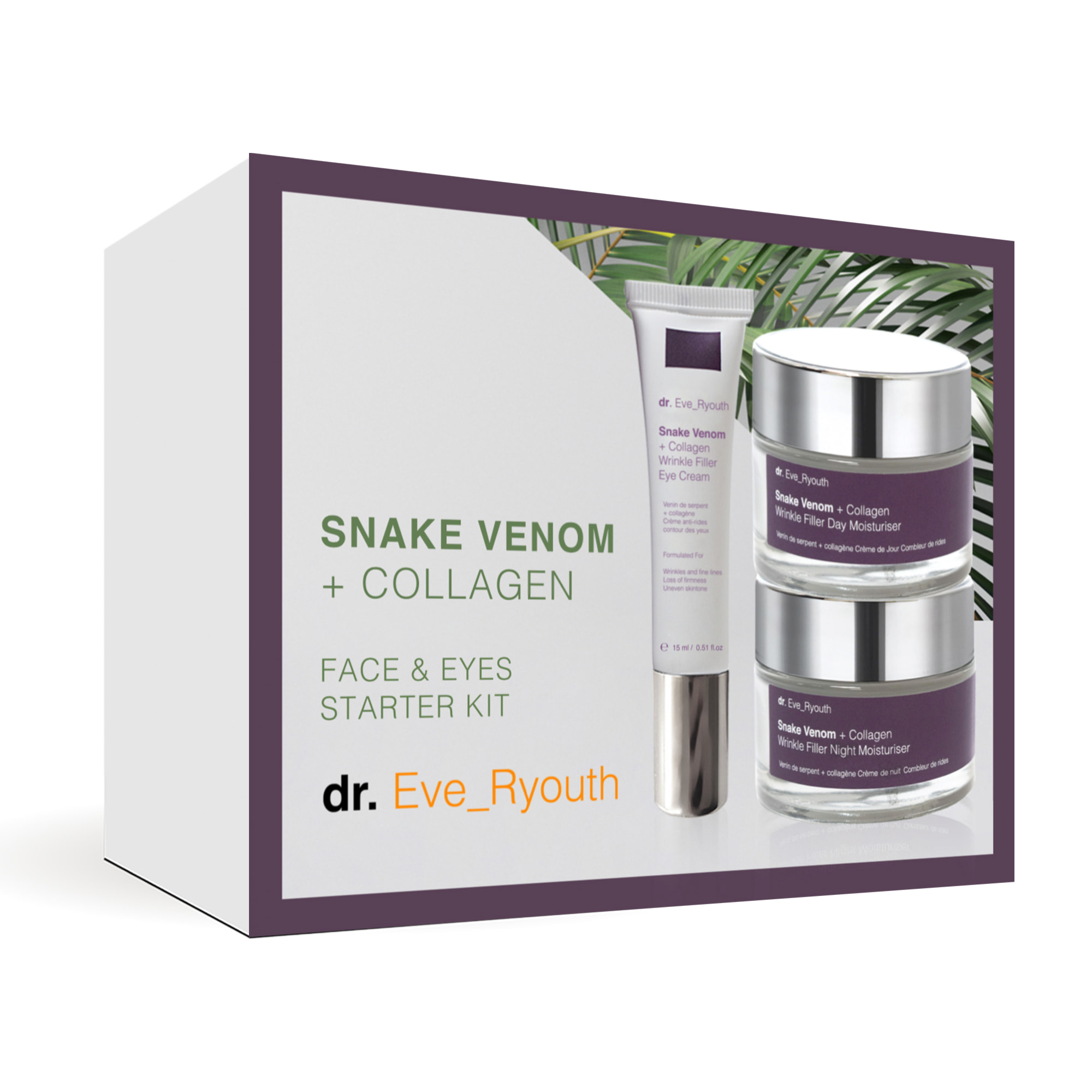Dr Ever Youth - Ultimate Wrinkle Filler Face & Eyes Starter Set (edición limitada)