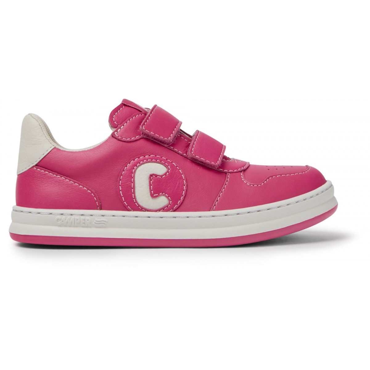 CAMPER Nappon Panther,Housto/Run.Blanco-Panther - Sneakers Zapatillas Rosa Infantil Unisex