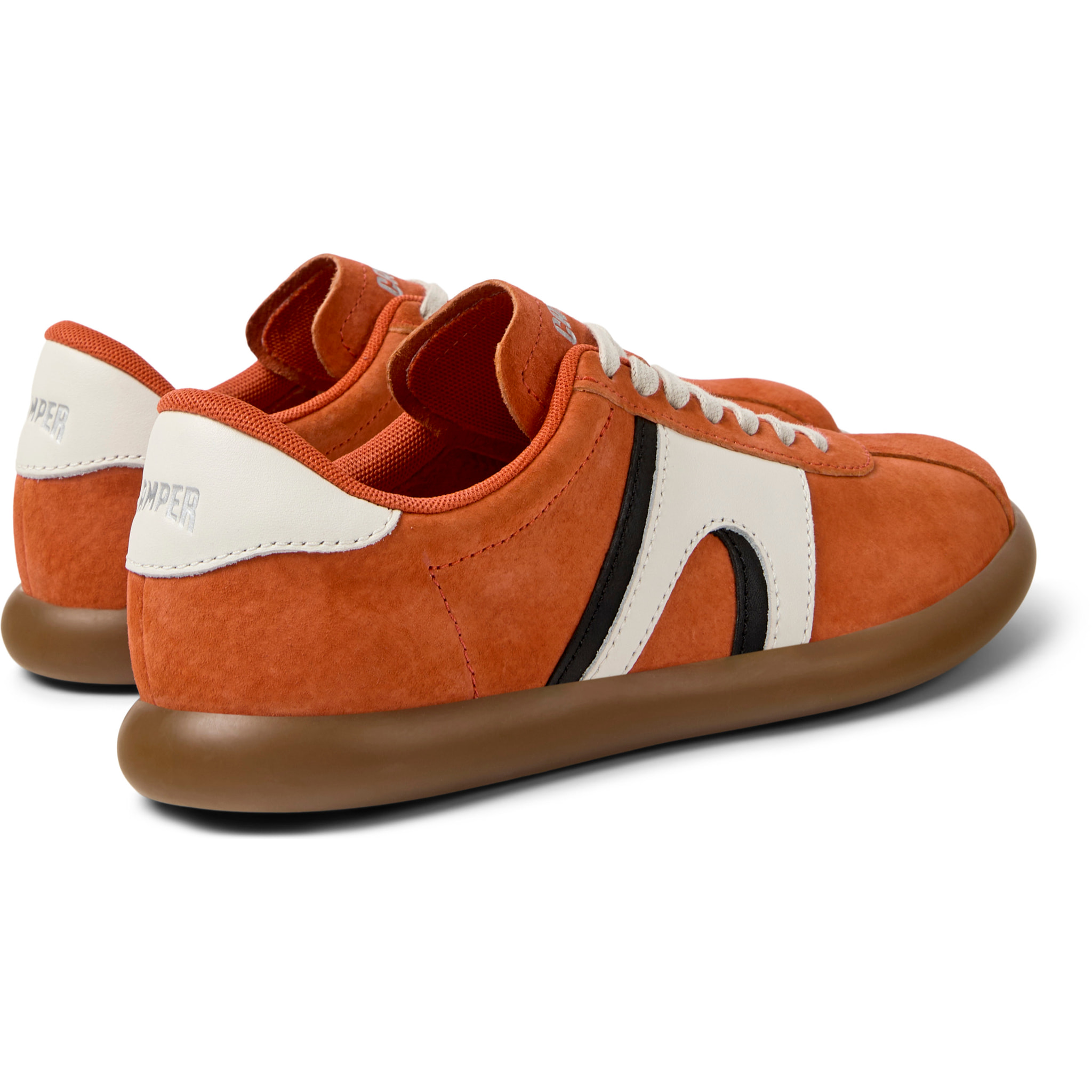 Zapatillas - CAMPER Pelotas Soller - Naranja - Nubuck