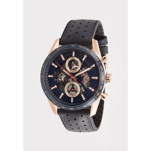 Cronografo U.S. Polo Assn. In pelle