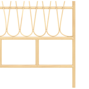 Tête de lit en rotin naturel 140 cm - Elior