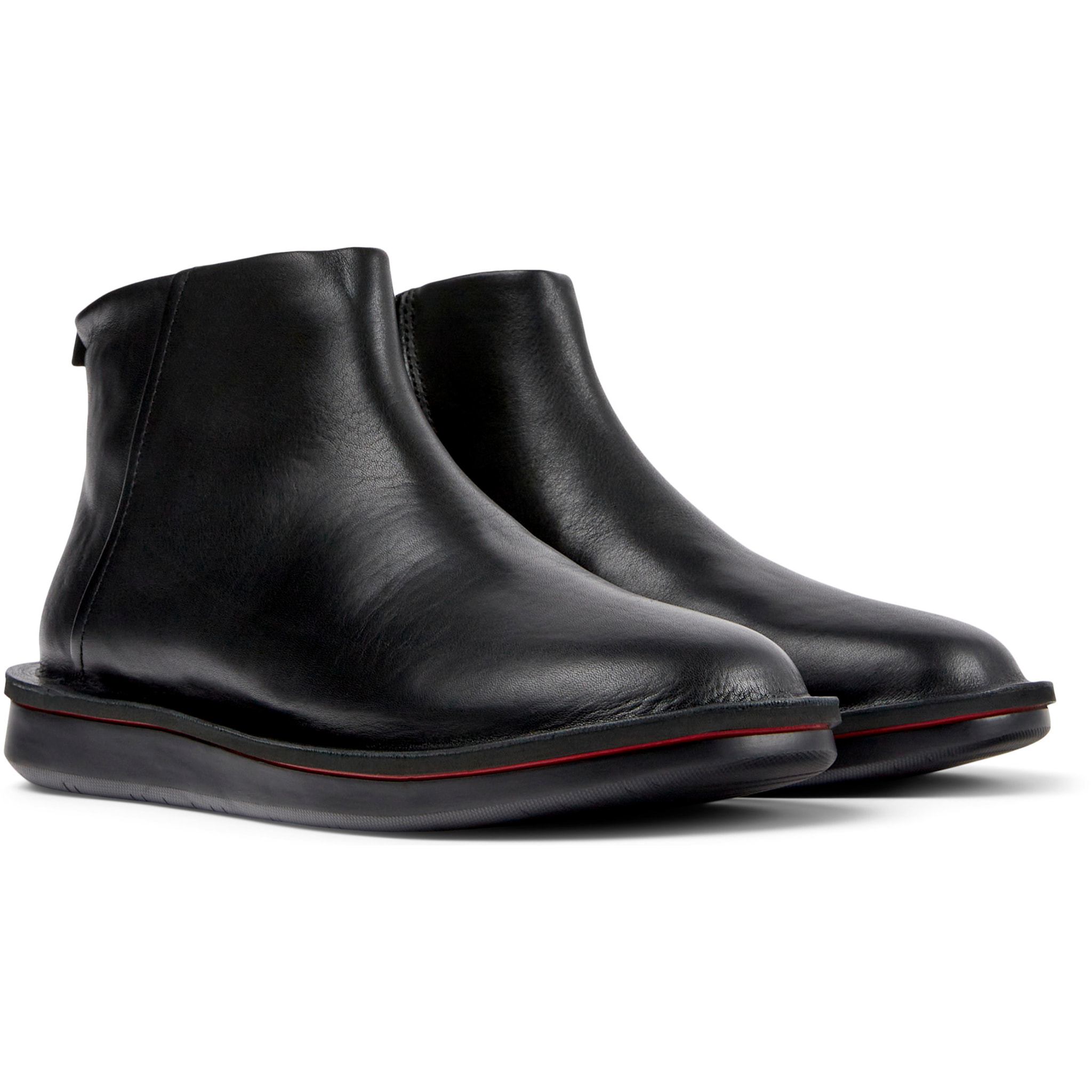 Botines - CAMPER Formiga - Negro - Cuero liso