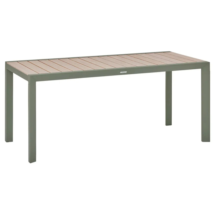 Table de jardin 6 places Evasion beige lin/laurier