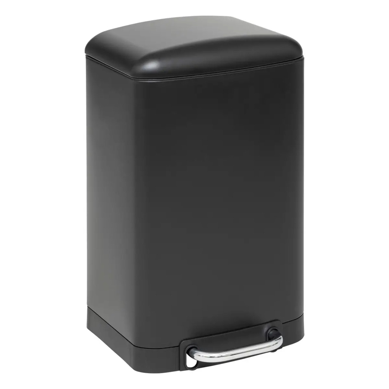 Poubelle "Ariane" 20L en métal noir