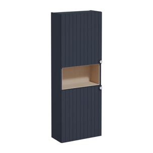Meuble de salle de bain bas Vitra Root 55x155x25 cm bleu mat (ROOTN55TM)