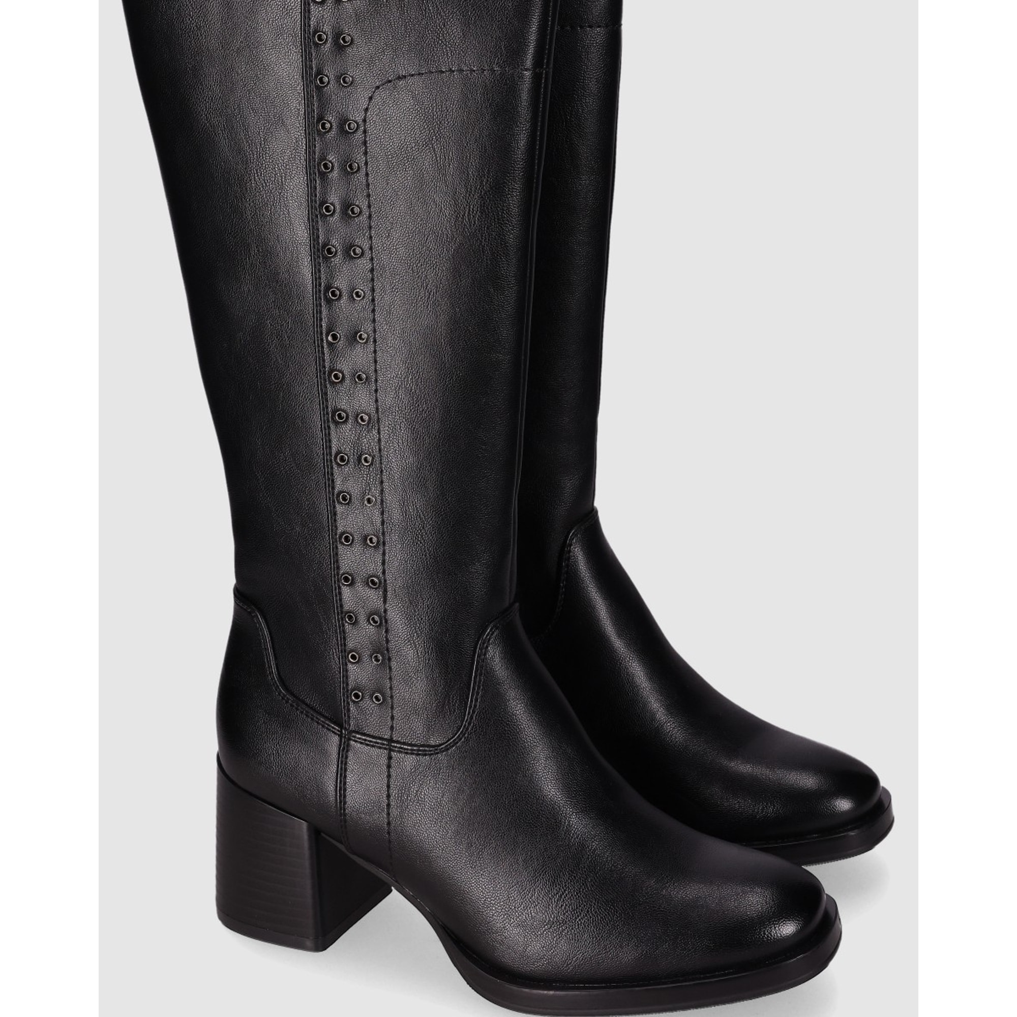 Botas - Negro - Tacón: 6 cm