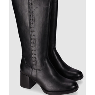 Botas - Negro - Tacón: 6 cm