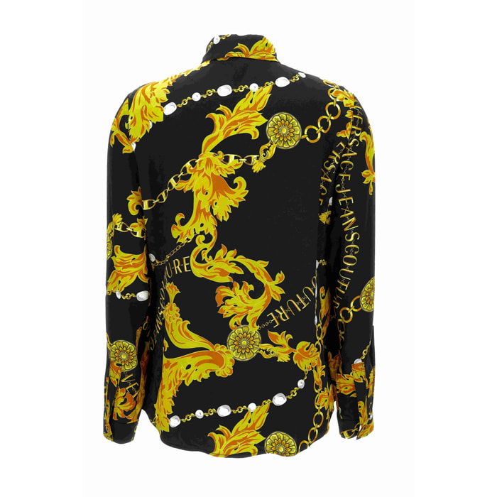 Versace Jeans Couture Blusa stampata Logo Couture Versace Jeans Couture