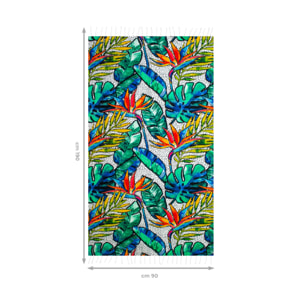 Telo Mare Fouta Modello Bali Con Frange