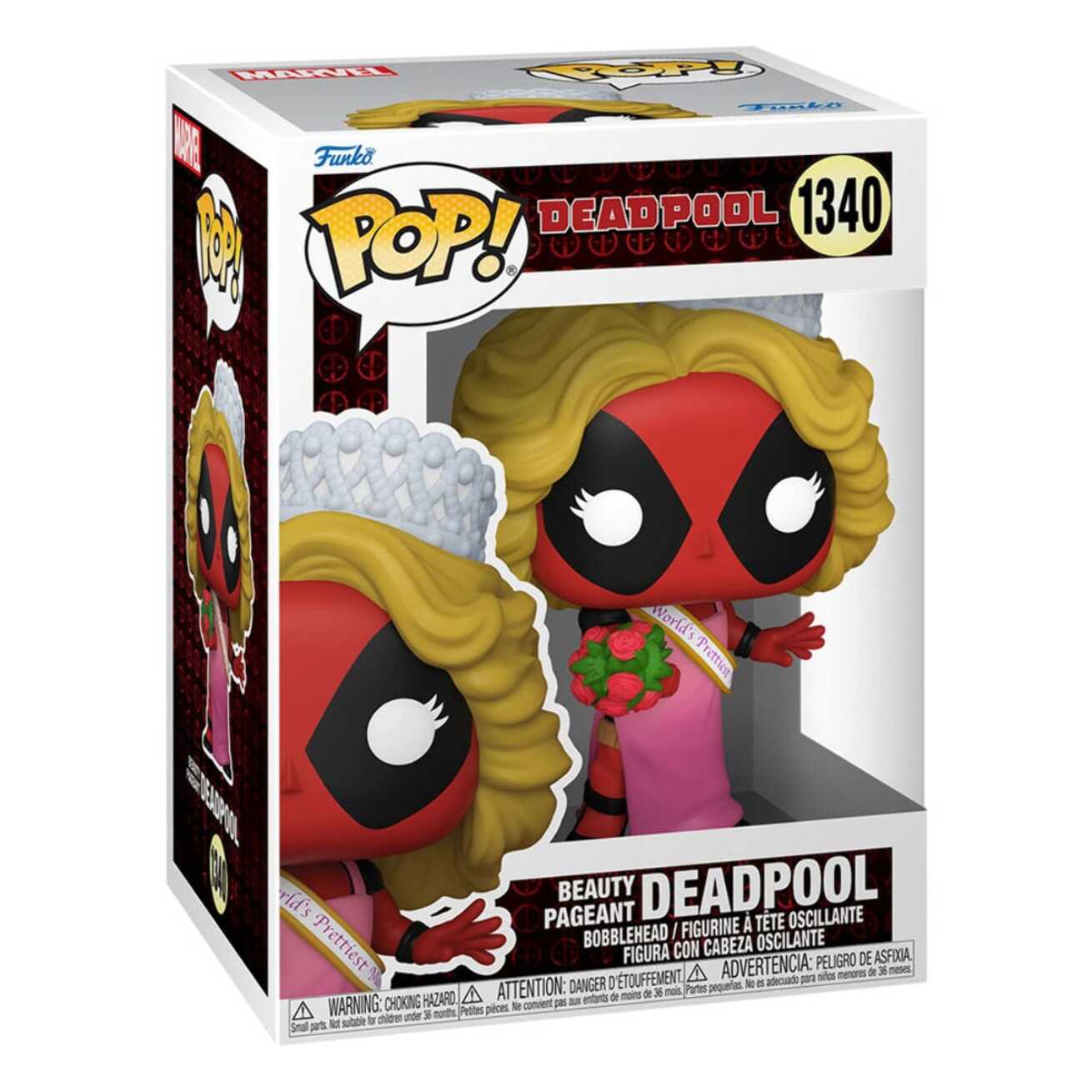 Deadpool Parodia Pop! Vinile Figura Beauty Pageant 9 Cm Funko