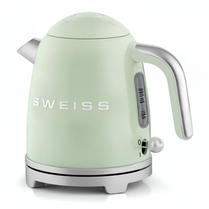 Bouilloire SWEISS vintage vert KTS7