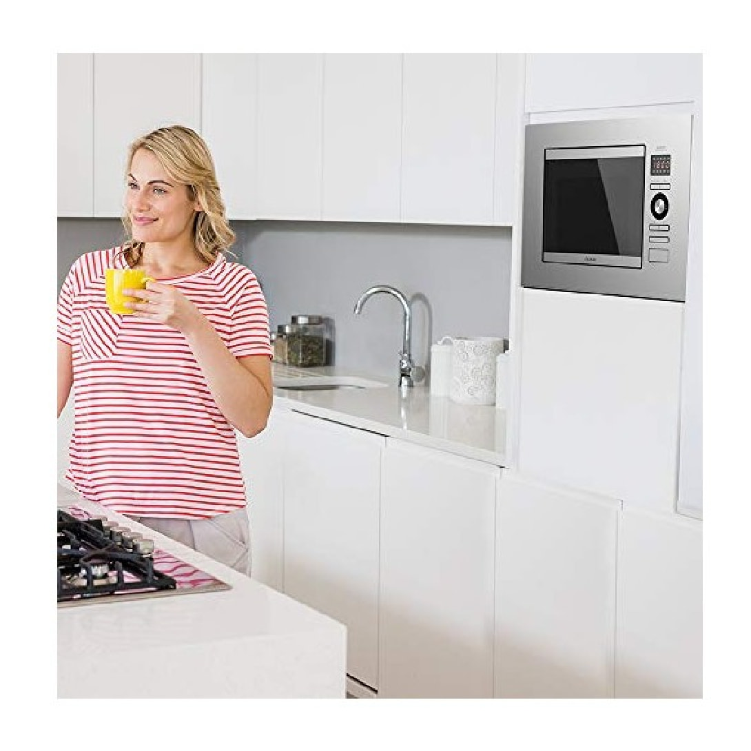 Cecotec Microondas encastrable con plato Microondas Encastrable Grandheat 2090 B