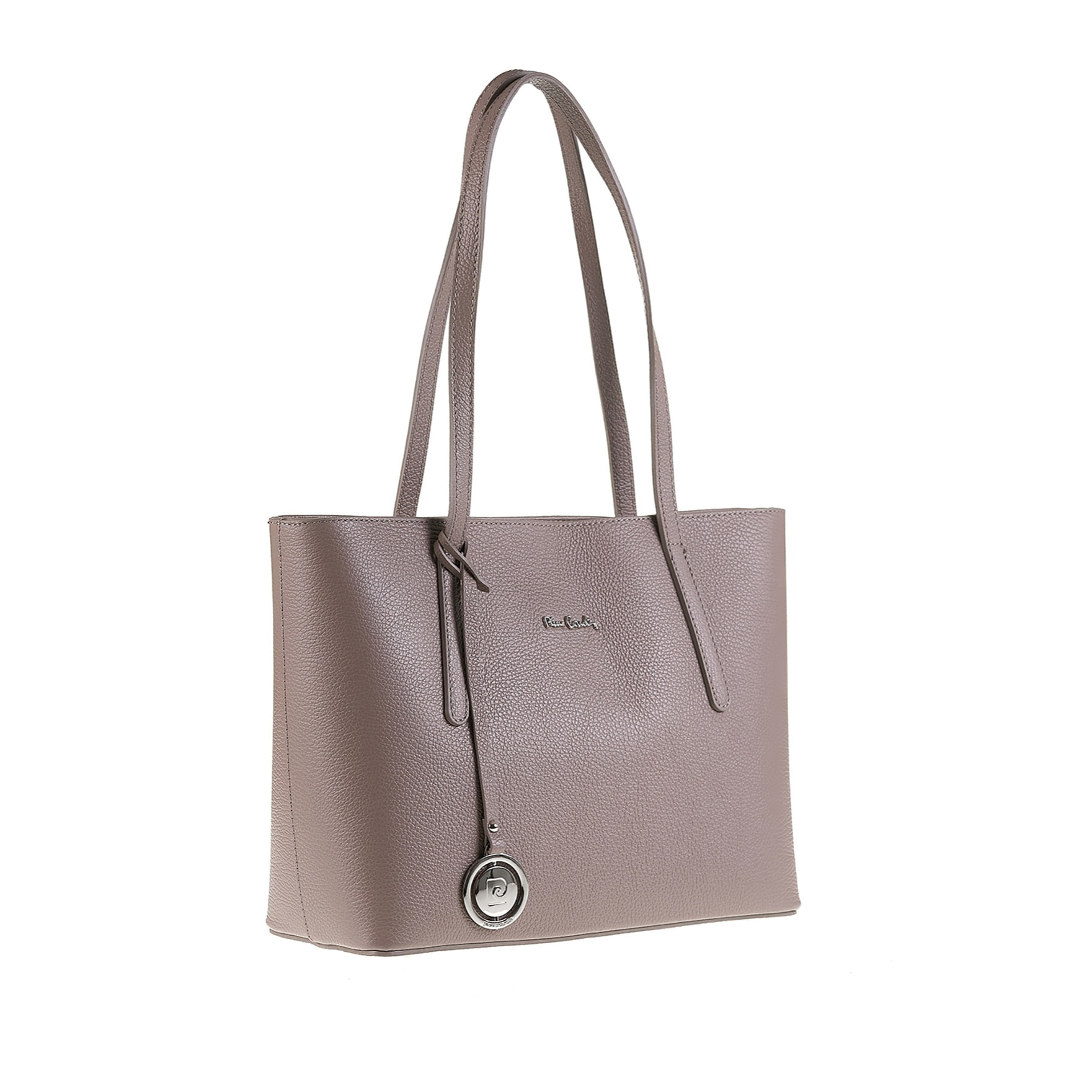 Borsa a spalla da donna Made in Italy - Modello Elowen Lux - 100% pelle - 38.0 x 25.5 x 12.5 cm