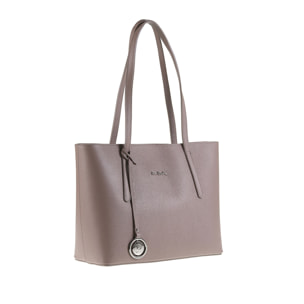 Borsa a spalla da donna Made in Italy - Modello Elowen Lux - 100% pelle - 38.0 x 25.5 x 12.5 cm
