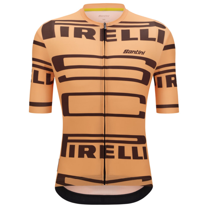Pirelli - Maillot Unisex - Naranja Fluo - Unisex