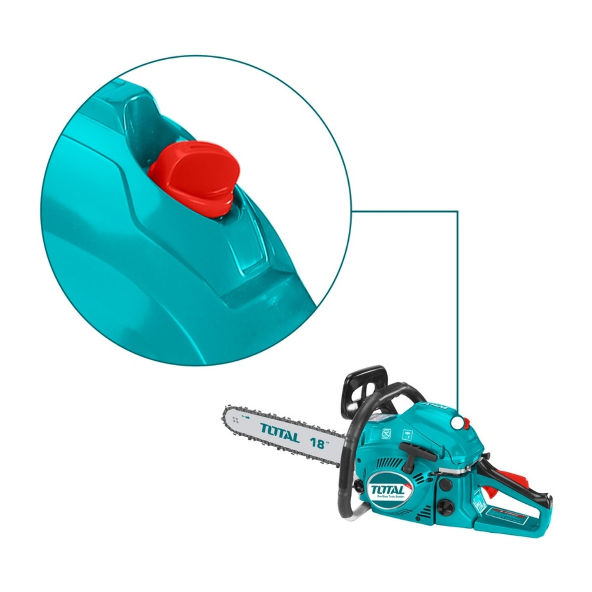 Motosega a Scoppio 46cc - Lama 45 - 2800 giri