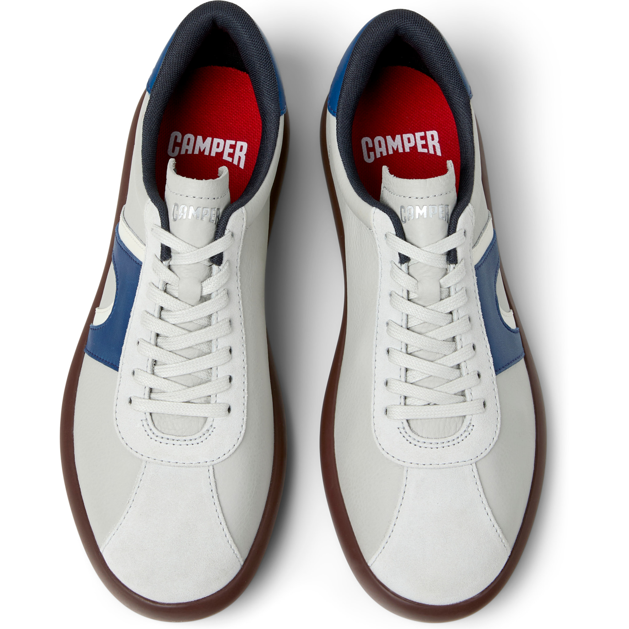 Zapatillas - CAMPER Pelotas Soller - Gris - Cuero liso