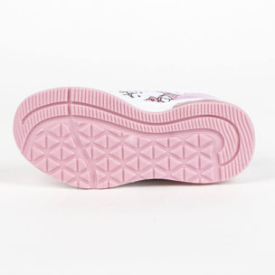 Zapatilla deportiva infantil suela ligera con luces "Hello Kitty"
