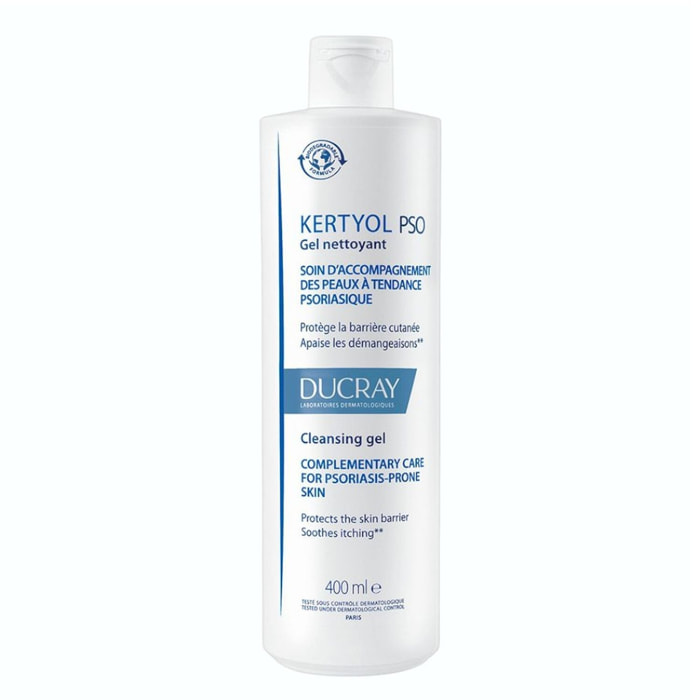 Kertyol PSO - Gel Nettoyant Surgras Peaux Psoriasiques 400 ml