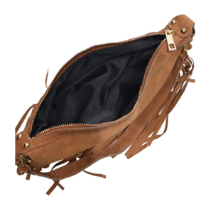 Borsa a tracolla Anna Luchini Cammello