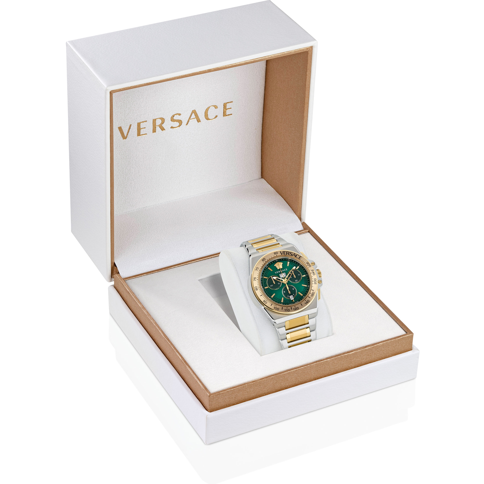 Versace Reloj Cronógrafo De Cuarzo Greca Extreme