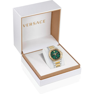 Versace Reloj Cronógrafo De Cuarzo Greca Extreme