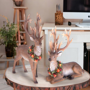 Renna - Pezzi 1 - 22,5xH33x7,5cm - Bianchi Dino SpA