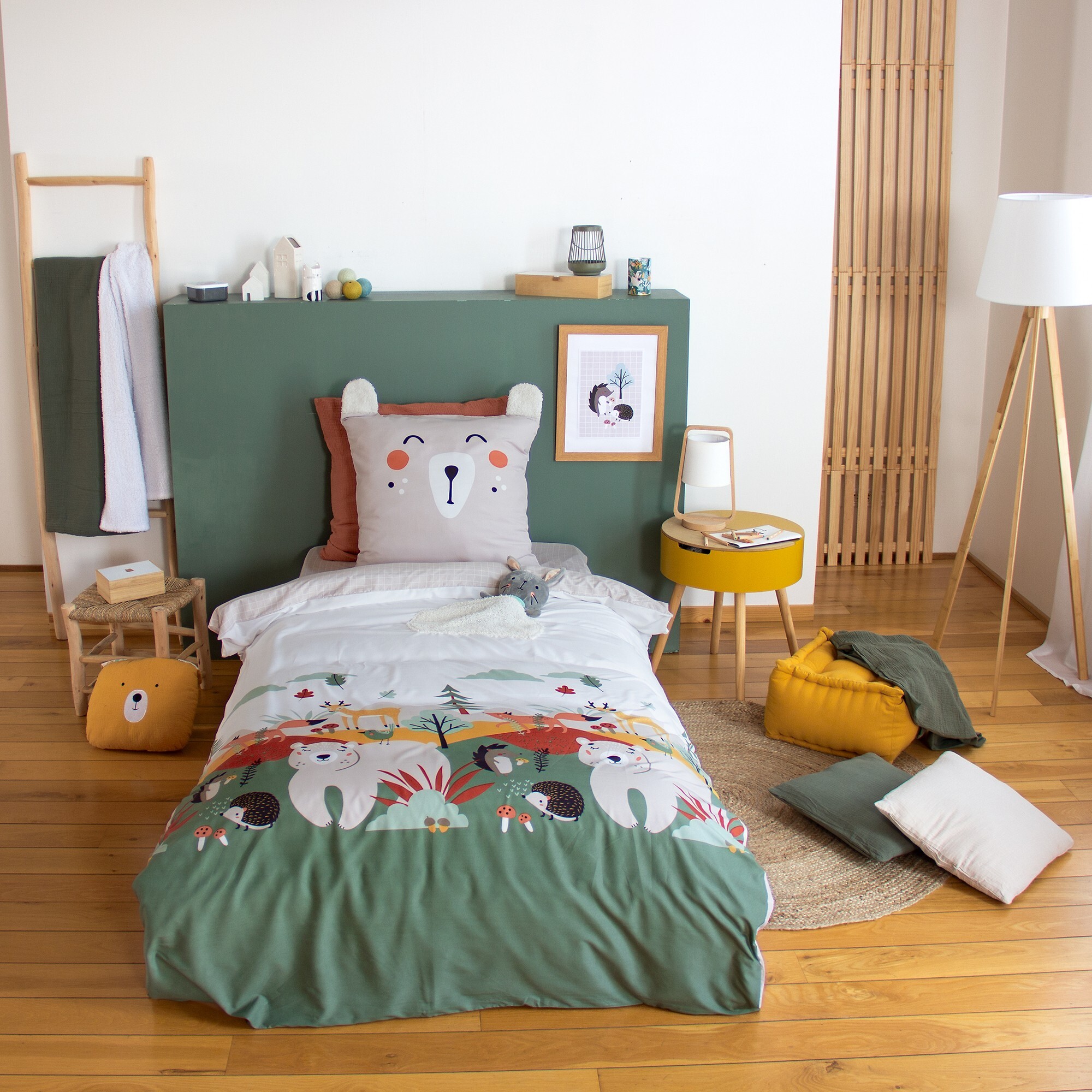 Parure de lit enfant 100% microfibre - Avy