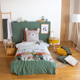 Parure de lit enfant 100% microfibre - Avy