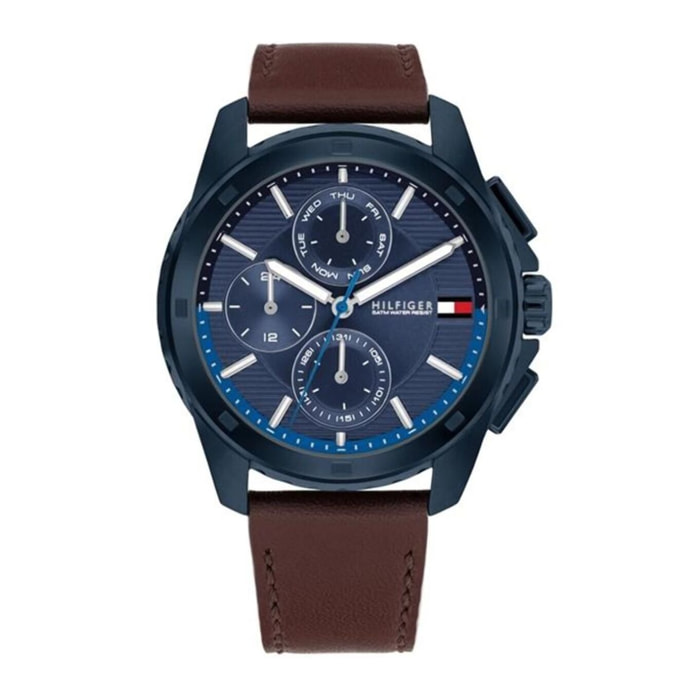 Reloj Tommy Hilfiger 1710632 Hombre Analogico Cuarzo con Correa de Piel