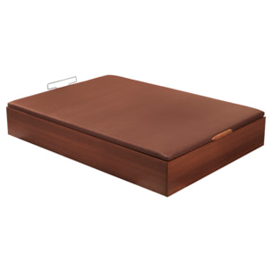 Canapé Abatible 32CM | ENVÍO, MONTAJE Y RECOGIDA ANTIGUO INCLUIDO | Madera | Color Cerezo | Gran capacidad | ROYAL SLEEP