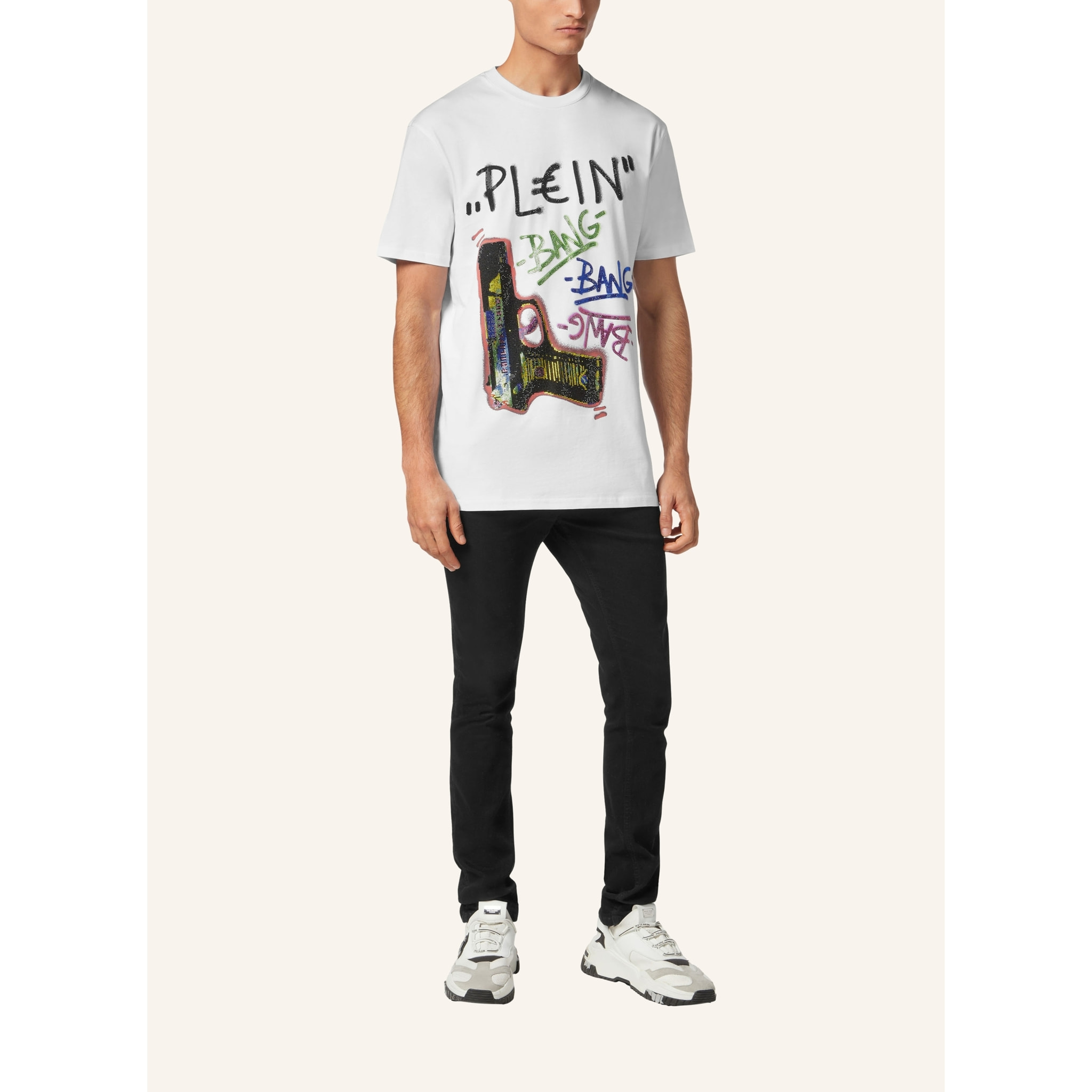 PHILIPP PLEIN Camiseta Cuello Redondo Ss
