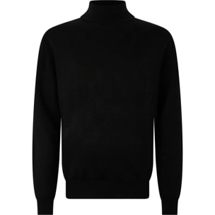 PHILIPP PLEIN Jersey de cuello alto de manga larga MONOGRAM