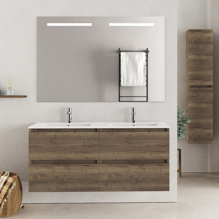 Ensemble de salle de bain PERTH Alday, 140cm, Tobacco
