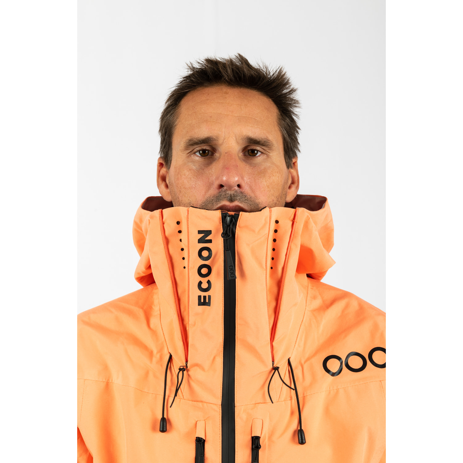 Chaqueta ECOExplorer Jacket Men marca ECOON - Naranja