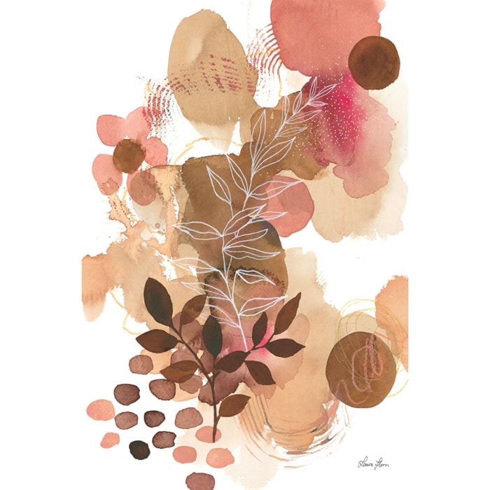 Tableau deco Bonheur floral Tableau plexiglas