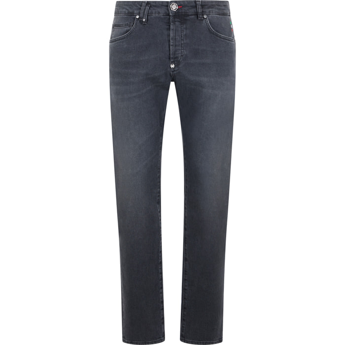 PHILIPP PLEIN Super Straight Cut Jeans Basic