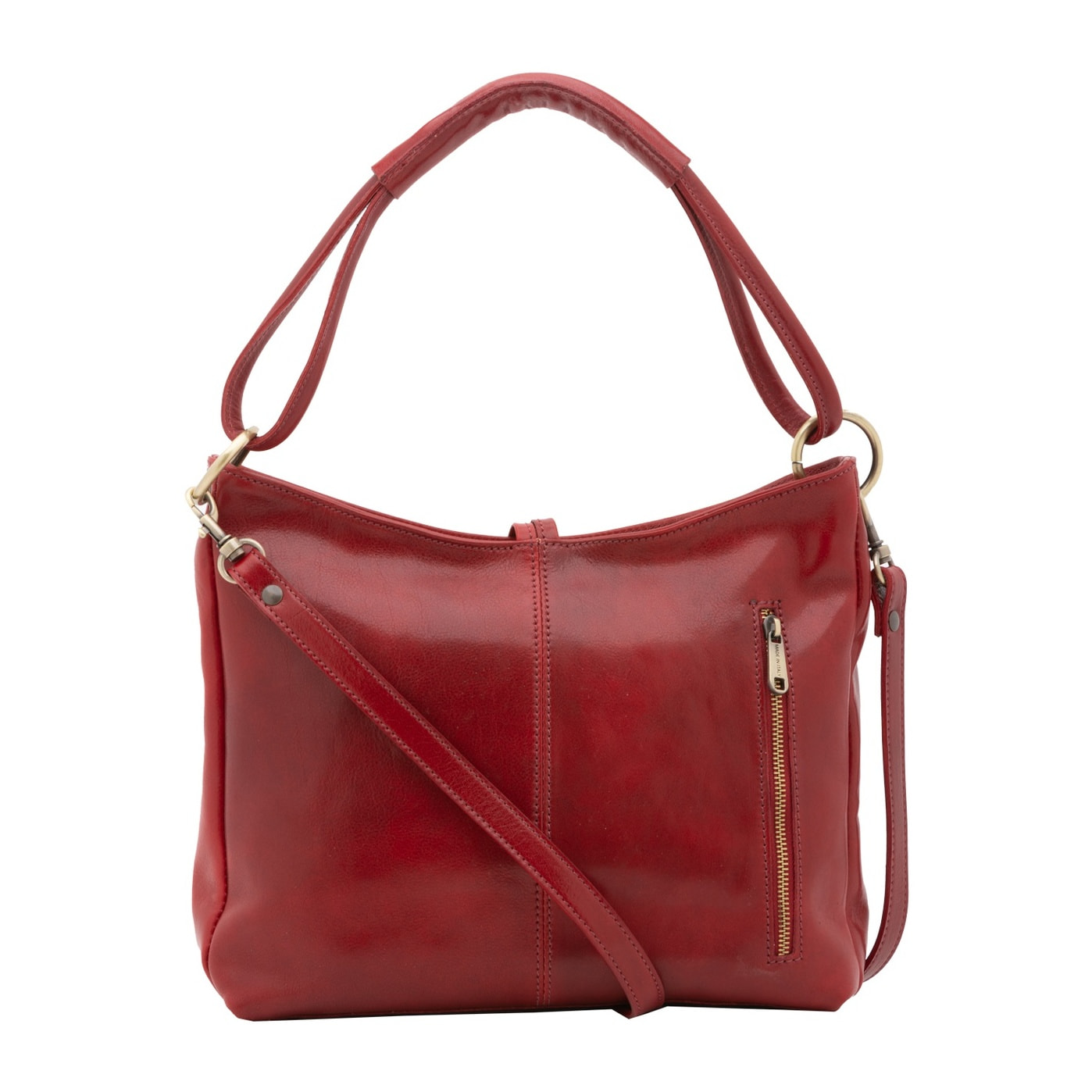 Borsa a spalla da donna - Modello False - 100% pelle - 29.0 x 32.0 x 11.0 cm