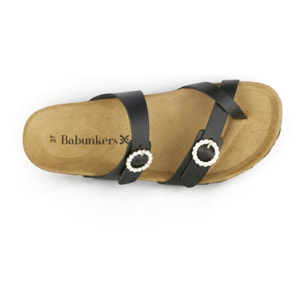 SANDALO SANXENXO BABUNKERS NERO